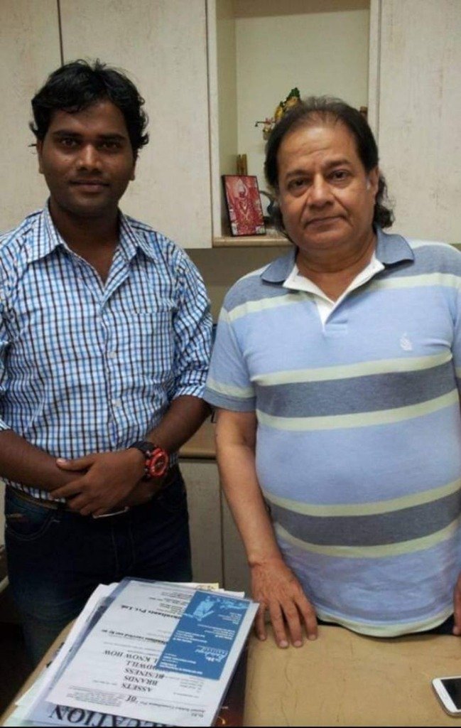 Abhijeet Karnik with Anup Jalota Ji